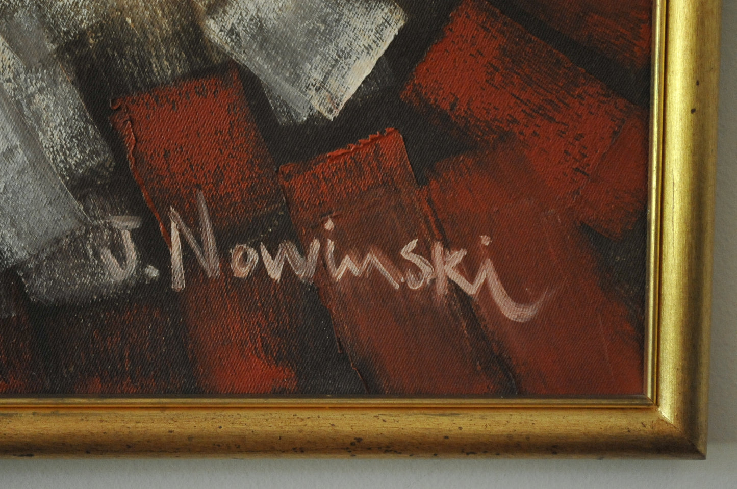 LA EXPANSION DEL SILENCIO, Jaime Nowinski, Uruguay. Año 2006, 100x150cm