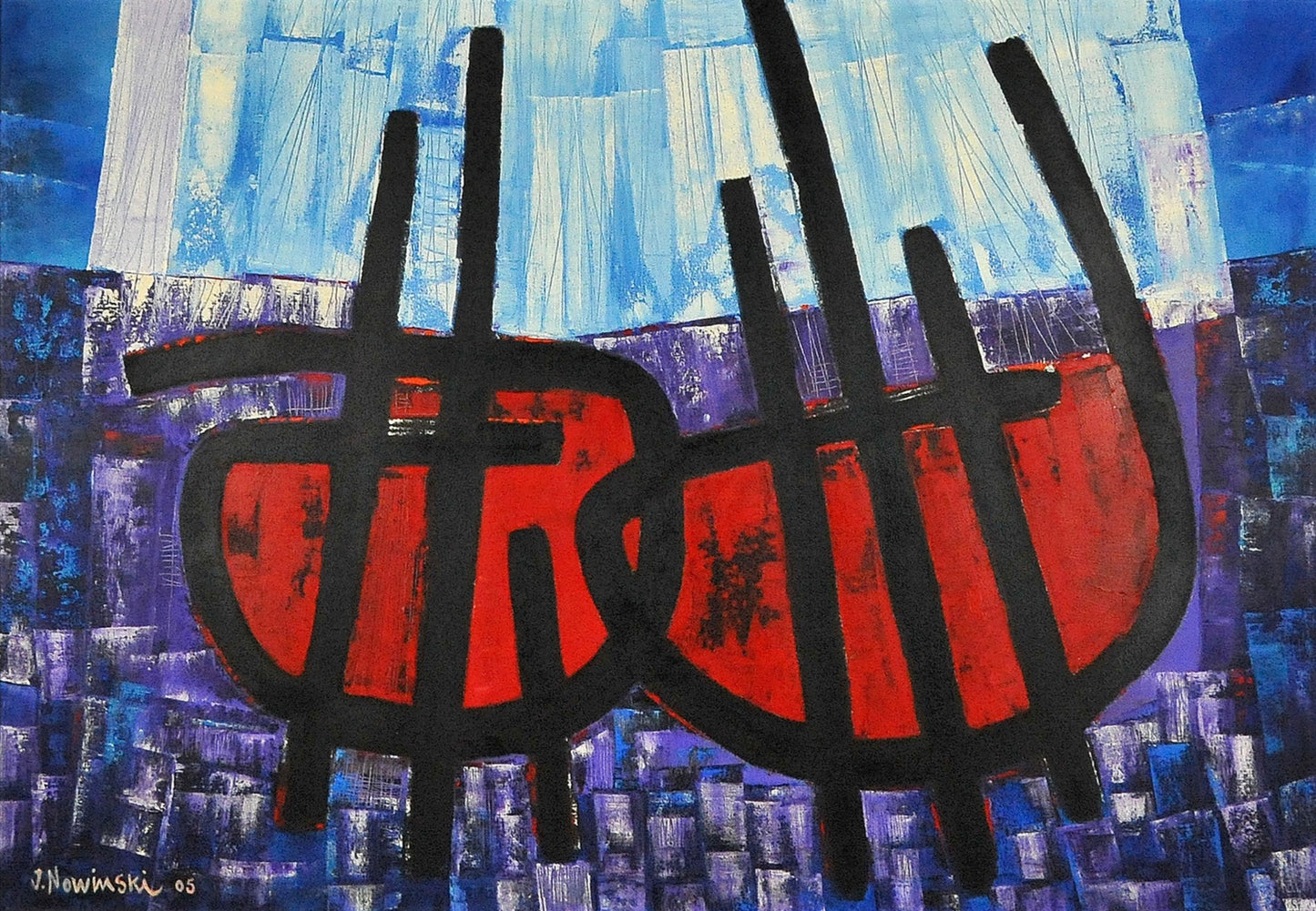 SIN TÍTULO. Jaime Nowinski, Uruguay. Año 2005, 80x115cm