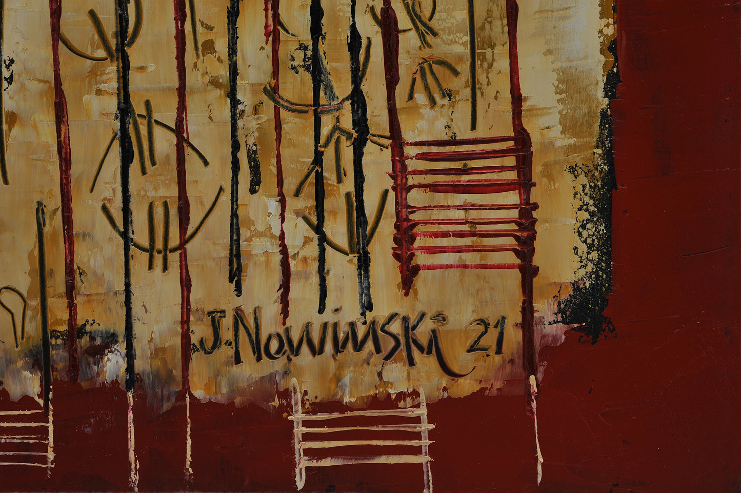 SIN TÍTULO. Jaime Nowinski, Uruguay, Año 2021, 92x68cm