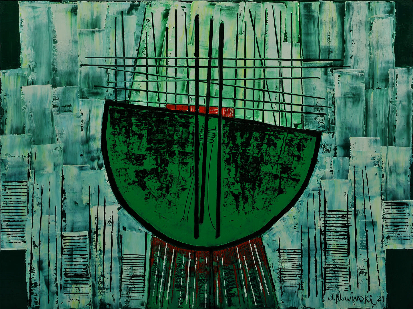 SIN TÍTULO, Jaime Nowinski, Uruguay. Año 2021, 60x80cm