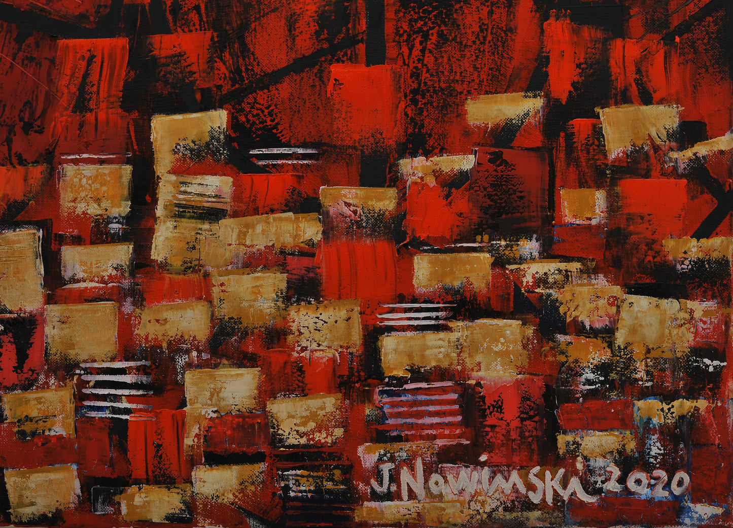 BARCAS IMAGINARIAS. Jaime Nowinski, Uruguay. Año 2020, 80x100cm